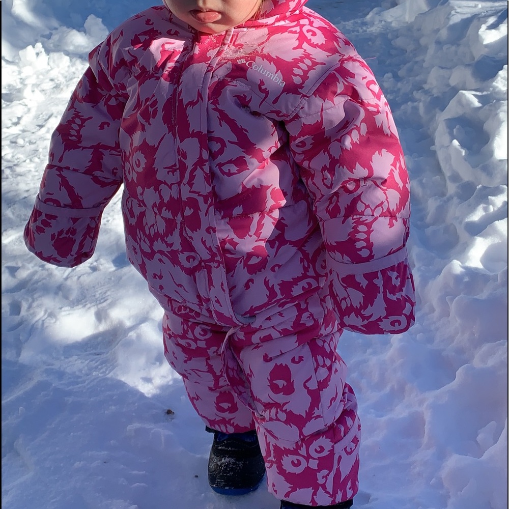 Columbia snow suit